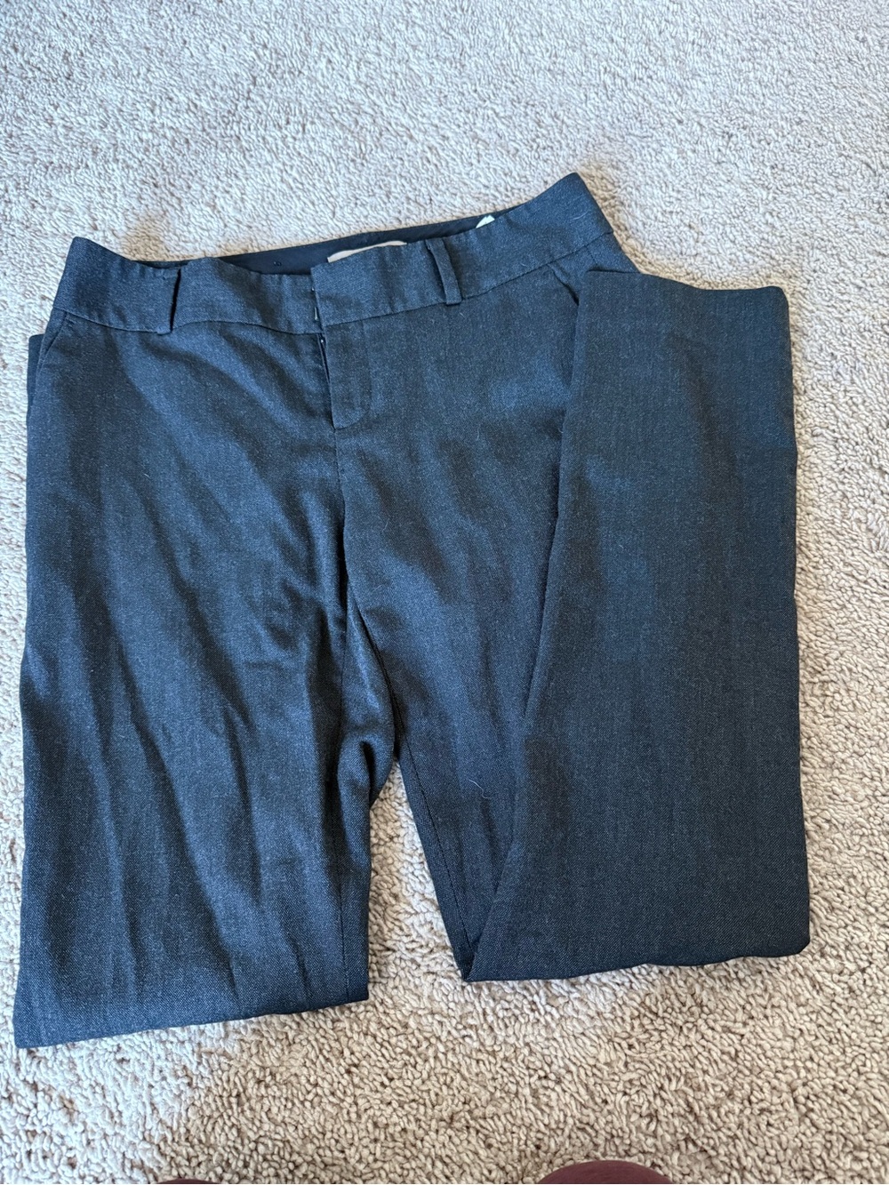 Banana Republic Martin Charcoal Dress Pants